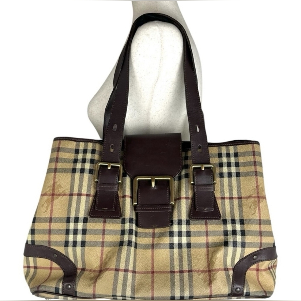 BURBERRY NOVA CHECK SHOULDER BAG/TOTE